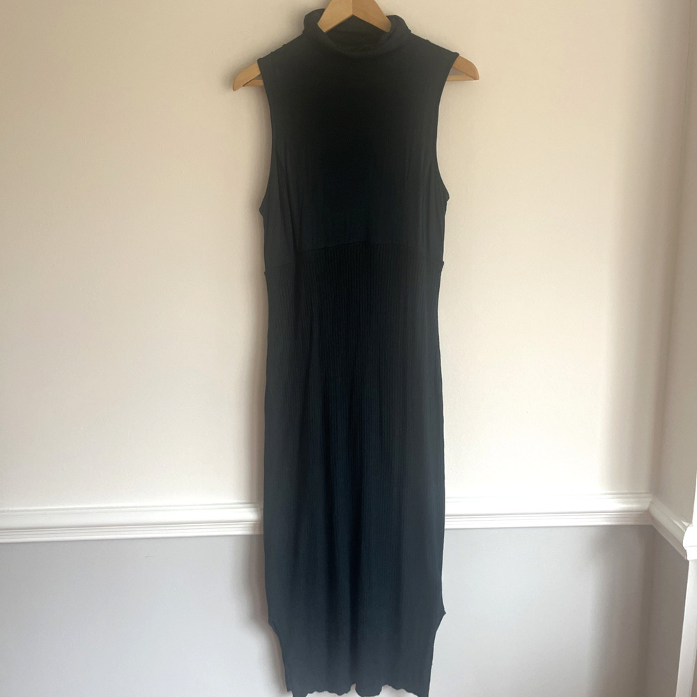 Seraphine Maternity Nursing Maxi Dress Size 8 Forest Green